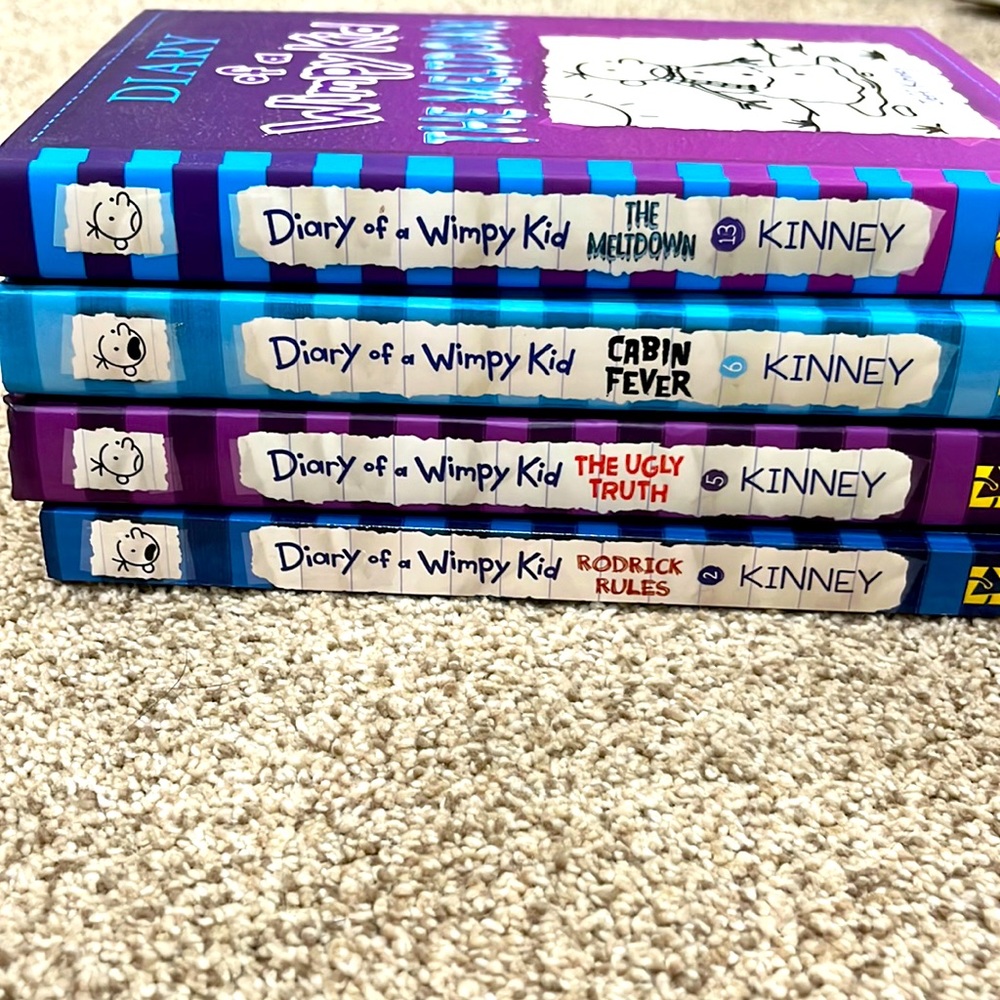 Diary of a Wimpy Kid Book Package